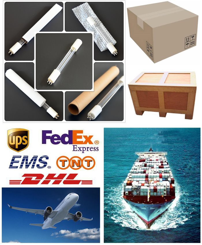 Transport of GPHA1000T6L fish pond UV light